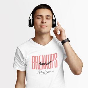 Men's T-Shirts "Bad at Breakups"